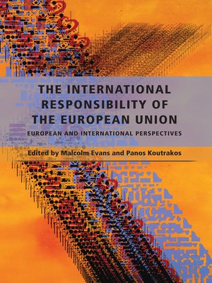 cover image of The International Responsibility of the European Union